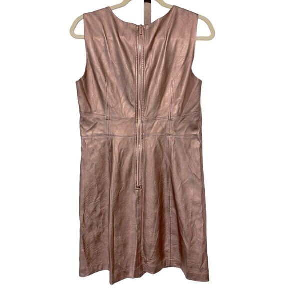 A|X Armani Exchange Faux Leather Dress-Size 10 - Picture 2 of 13